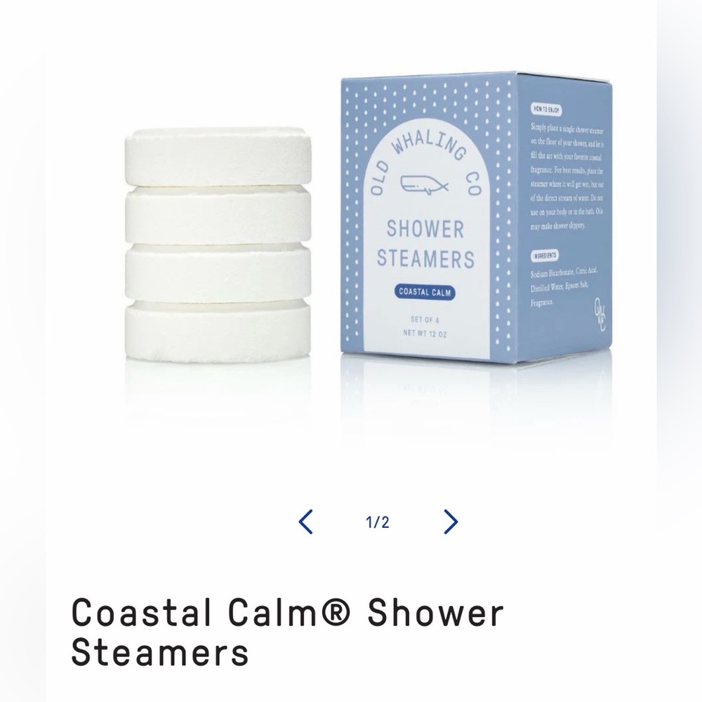 Old Whaling Co Coastal Calm Shower Steamers